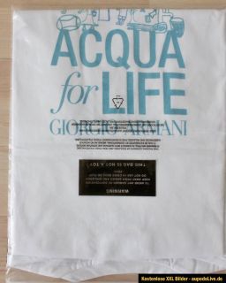 Armani  Acqua For Life  Damen T Shirt Gr. 42 NEU / OVP