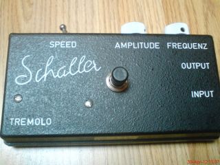 Rare Vintage Schaller Tremolo Analog Effects Pedal