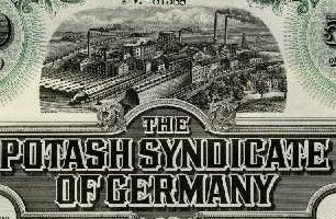 Potash Syndicate of Germany / Deutsches Kalisyndikat Gold Anleihe 1925