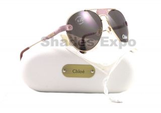 NEW Chloe Sunglasses CL 2104 PINK C11 AUTH