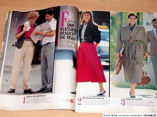 Neue Mode März 1989 Frühjahrsmode, Schöne Kleider, Klassische Mode