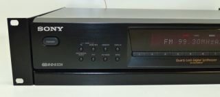 SE570 FM Stereo/FM AM TUNER RDS in schwarz im 19 Rahmen (937)