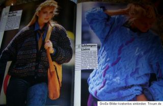 Für Sie 1986 Bilder im Text Stricken Strickheft Handarbeitsheft Damen