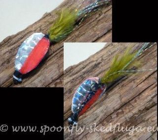 Nr941 Spoonflie Spoonfly Löffelfliege auf Mustad Hooks # 6