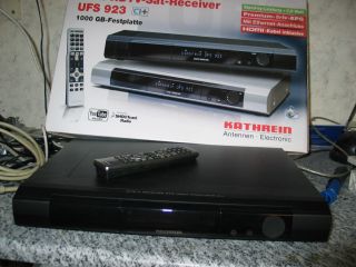 Kathrein UFS 932sw/HD+ Twin TV Receiver 1TB (noch mit Restgarantie