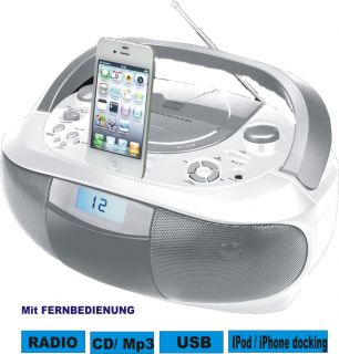 RADIO RADIORECORDER  / CD Player USB iPod / iPhone Docking Station
