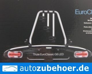 THULE 929 + 9281 EuroClassic G6 LED Fahrradträger (AHK)