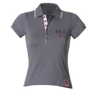 Original DFB Polo Urban Frauen (grau) Poloshirt Damenshirt T Shirt