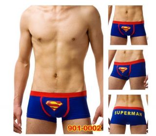 New Men Sexy Superman Man Boxer Brief Boys Mens Underwear
