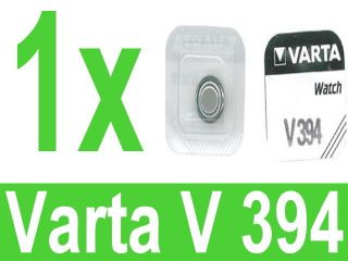 Stück Varta V 394 Knopfzelle Batterie V394 SR936SW SR45 SR936