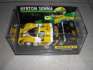 Ayrton Senna Racing Car Collection 1 43 Lang Porsche 956K 1984