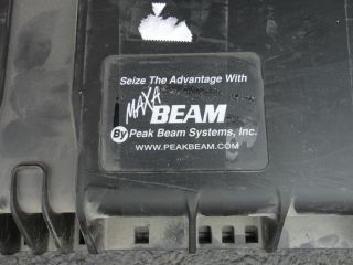 Maxa Beam Flashlight MBS 410 HandHeld Xenon Searchlight Spotlight NiMH