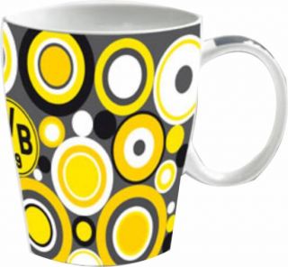 Großer schwarz/gelber BVB Kaffeebecher mit tollem Aufdruck Material