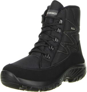 Vista Herren Winterstiefel Snowboots schwarz