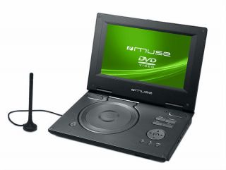 MUSE M 968 DPTragbarer 9 DVD Player DVB T Receiver MPEG4 DivX MP3 USB
