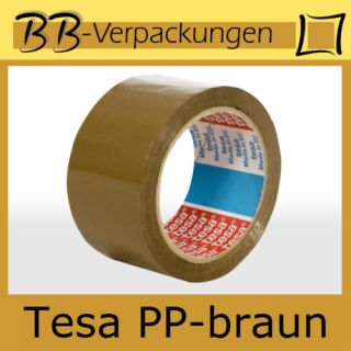 36x Tesa Klebeband 50mm x 66m braun Paketband Nr.64014