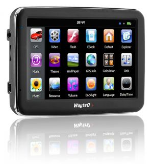 WayteQ x950 500Mhz/128MB/4GB TMC Ready 5 HD800x480 GPS