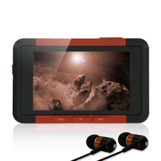Premium  MP4 MP5 Player Astroid Orange 20 GB Highend Kopfhoerer