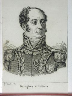 Empire Napoleon 1818, Baraguey dHilliers