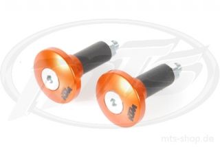Lenkerenden Orange Schutz Lenker  und Griffeschutz KTM SMT 990