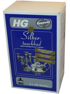 HG   Silber Tauchbad   300g (19,97 EUR/kg)  Silber Bad & Reiniger