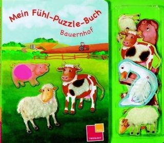 WARE TESSLOFF Mein Fühl Puzzle Buch BAUERNHOF Spielbuch Puzzlebuch