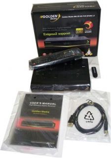 Golden Media 990 CR HD PVR SPARK LX USB Linux Receiver