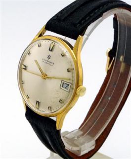 Junghans Herrenuhr Handaufzug Herrenarmbanduhr Vintage Uhr 70`Jahre