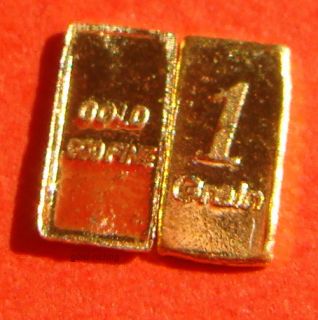 GRAIN GOLDBARREN 999 Feingold Praegung Gold Muenze 24 Karat Barren