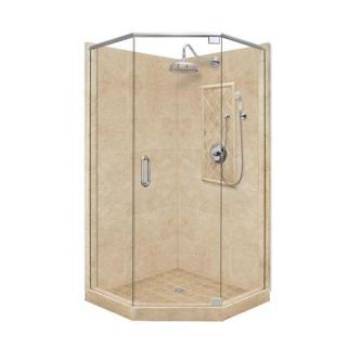 American Bath Factory P21 2009P CH 60L X 32W Grand Shower Package with