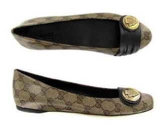 2008 Gucci Womens Hysteria Flat Ballerina Shoes Shoes