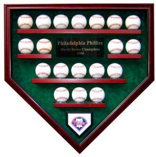 Philadelphia Phillies 19 Ball 2008 World Series Team Case