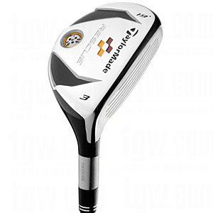 TaylorMade Mens 2009 Rescue Hybrid Utility Woods Sports