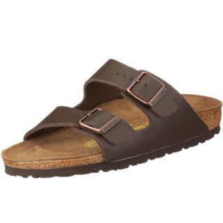 Arizona from Leather in Dark Brown with a regular insole Shoes