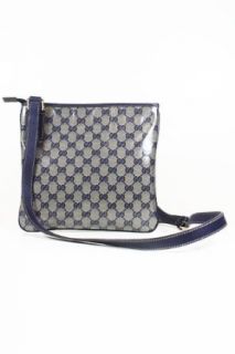 Gucci Handbags Crystal (Coating) Blue and Leather 257246