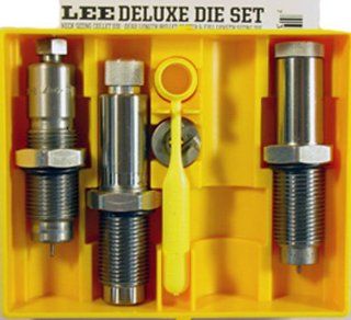 Lee Precision Deluxe .223 3 Die Rifle Set (Grey) Sports