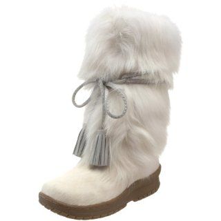 BEARPAW Womens Shako Fox Fur Boot: Shoes