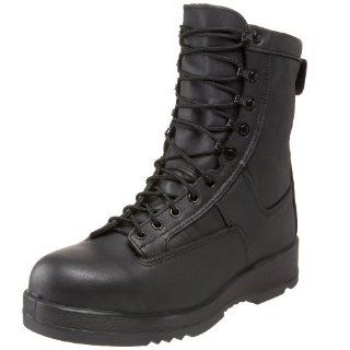 Wellco Mens Navy Flight Deck TW ST Boot Shoes