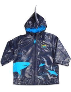 Carters   Infant Boys Hooded Rain Jacket, Navy Clothing