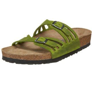 Womens Granada Soft Footbed Sandal,Grass Green,36 M EU Shoes