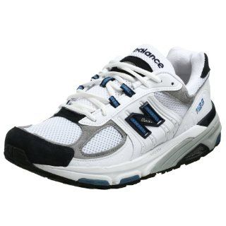  New Balance Mens MR1123 Running Shoe,White/Navy,12 EEEE: Shoes