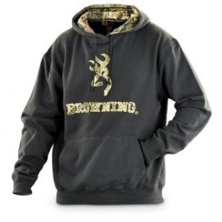 Browning Embroidered Hoodie, CHOCOLATE, 2XL Clothing