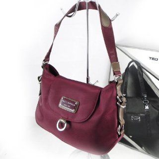 Trotter bag Ted Lapidus burgundy. Shoes