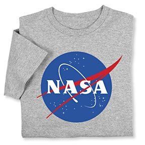NASA Logo T shirt Clothing