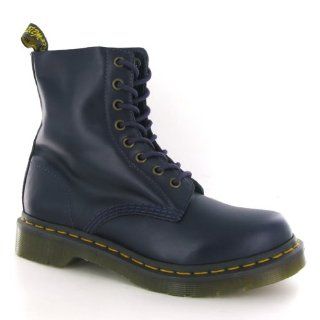 .Martens Pascal Buttero Purple Leather Womens Boots Size 11 US Shoes