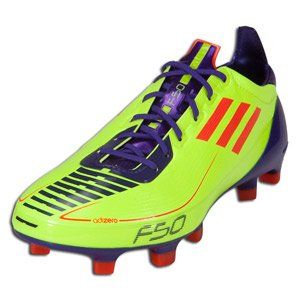 Mens F50 Adizero TRX FG Soccer Cleats Green/Purple/Red 11.5: Shoes