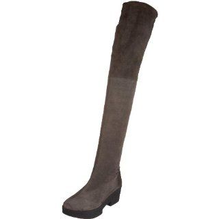 Womens Virgo Over the Knee Boot,Jeep Stretch Suede,10 M US: Shoes