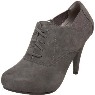 Me Too Womens Lisbon 14 Oxford,Grey Suede,4 M US Shoes