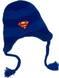 Superman    Knit Laplander Hat With Headphones Clothing
