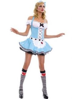 Sexy Alice In Wonderland Costume   MEDIUM/LARGE: Clothing